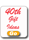 40th Birthday Gift Ideas