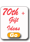 70th Birthday Gift Ideas