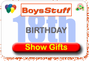 Boys Stuff 18th Birthday Gift Ideas