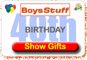 40th Birthday Presents At BoysStuff