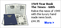 60th Birthday Presents - 1940's Year Book