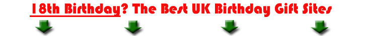 18th Birthday Gift Sites
