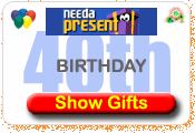 40th Birthday Presents At Need A Present